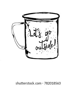 enameled Cup inscription