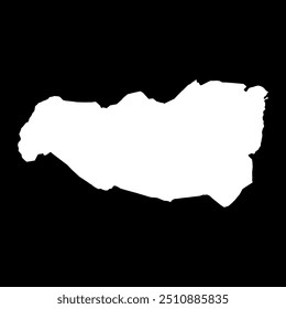 Encamp map, administrative division of the Principality of Andorra.