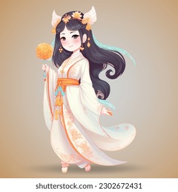 The Enchanting Chang'e, Discover the Beauty and Lore of the Moon Goddess through Images