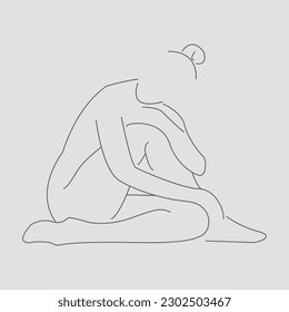 An Enchanting Collection of Adult Fair Girl Line Art