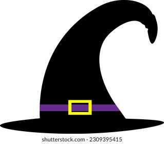 Enchanting Vector Witch Hat: Halloween Magic Collection