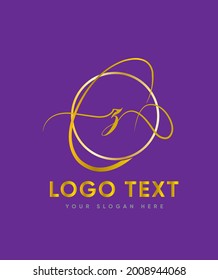 An enchanting and versatile handwritten letter type Z logo template, Vector logo for business and company identity 