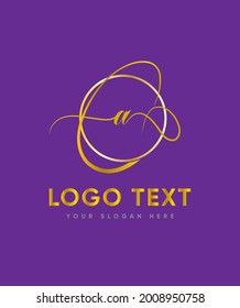 An enchanting and versatile handwritten letter type A logo template, Vector logo for business and company identity 