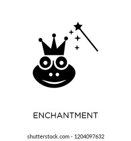 enchantment icon. enchantment symbol design from Fairy tale collection. Simple element vector illustration on white background.