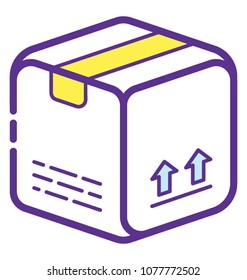 
Enclosed delivery box properly packed
