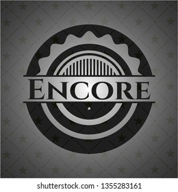 Encore dark badge