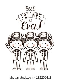 Encourage kids design over white background, vector illustration