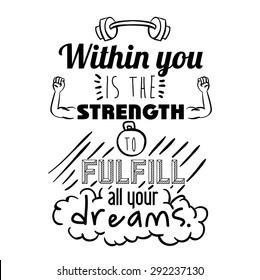 encourage quotes design, over white background, vector illustration