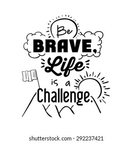 encourage quotes design, over white background, vector illustration