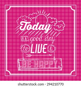 encourage quotes digital design, vector illustration eps 10