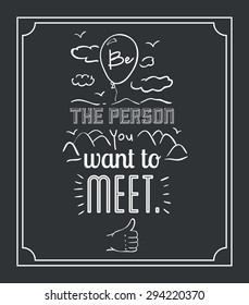 encourage quotes digital design, vector illustration eps 10