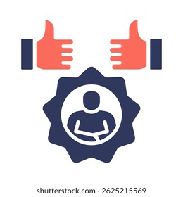 Encouragement Icon Element for Design