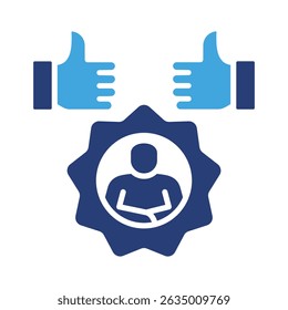 Encouragement Icon Element for Design