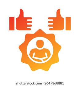 Encouragement Icon Element for Design