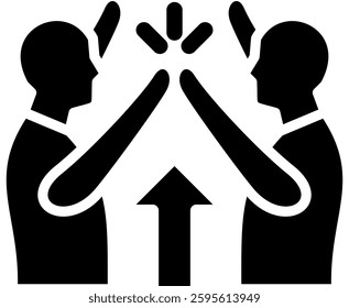 Encouragement Icon Element For Design And Vector