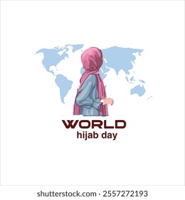 Encourages women worldwide to experience wearing the hijab for one day