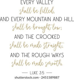 Encouraging Bible Verse, Christian card, scripture print, Home wall decor, vector illustration