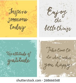 Encouraging and inspirational quote vector design
