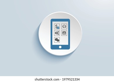 Encrypt data stored locally on the device using a key