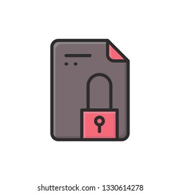 encrypted icon. cryptocurrency icon flat design