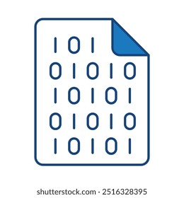 Iconos de trazo editables azules de cifrado. Tecnología De Seguridad Cibernética, Phishing, Hacking, Delincuencia Cibernética, Seguridad, Troyano, Protección De Dispositivos, Ilustración vectorial De Privacidad.