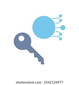 encryption concept line icon. Simple element illustration. encryption concept outline symbol design.