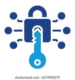 Elemento De Ícone De Criptografia Para Design