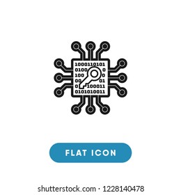 Encryption vector icon