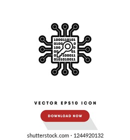 Encryption vector icon