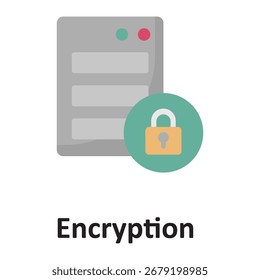 Encryption Vector Icon which can easily modify or edit

