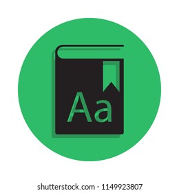 encyclopedia illustration. Element of library icon for mobile concept and web apps. Detailed encyclopedia icon can be used for web and mobile
