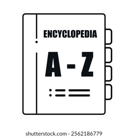 Encyclopedia Vector, Art, Icon and Illustration
