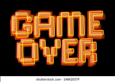 End Of Arcade Game Final Title