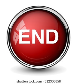 End Button Stock Vector (Royalty Free) 253311736 | Shutterstock