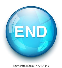 End Button Stock Vector (Royalty Free) 479424145 | Shutterstock