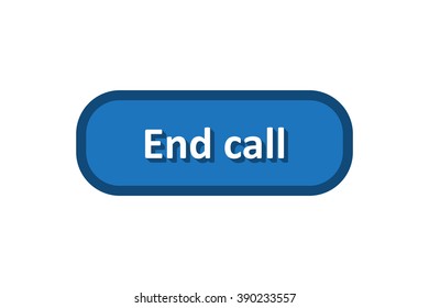 End call button