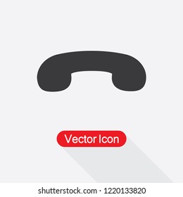 End Call Icon Vector Illustration Eps10