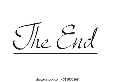 The End Sign Images, Stock Photos & Vectors | Shutterstock