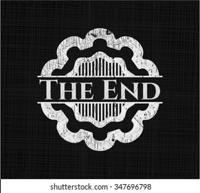 The End chalk emblem