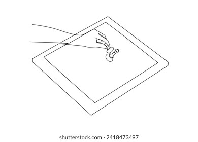 the end of the chess match. Strategic planning, business development strategy, tactics in entrepreneurship. Continuous line draw design vector