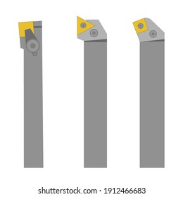 End Cutting edge angle offset(straight) - Cnc Turning tools