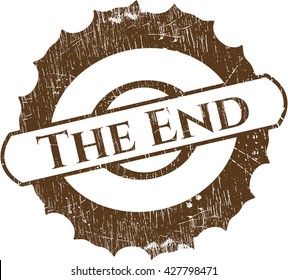 The End grunge seal