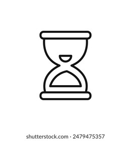 End of Hourglass Icon Ideal for Time Management and Deadlines