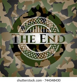 The End on camouflage pattern