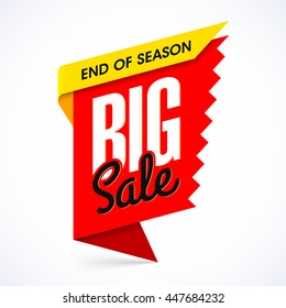 End of season big sale banner