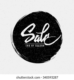 End of season Sale this weekend only insignia  and labels It can be used for design, shares for sale