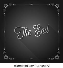 The End Sign Movie Ending Frame