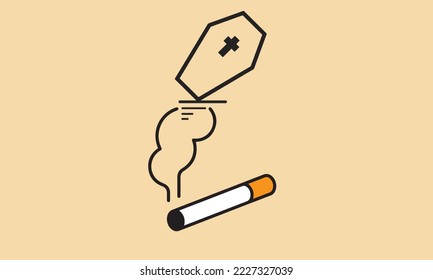 the end of smoking is death