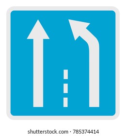 End of the strip icon. Flat illustration of end of the strip vector icon for web.