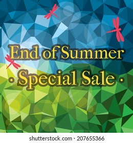 End of summer jeweled design.